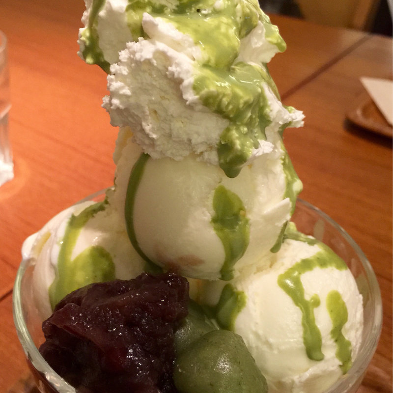 抹茶ココナッツパフェ(和カフェ yososhi)