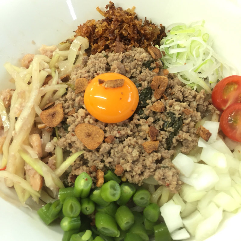 タイ風まぜそば(麺屋　庄太)