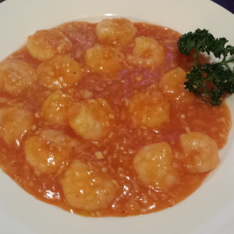 海老のチリソース(多聞天)