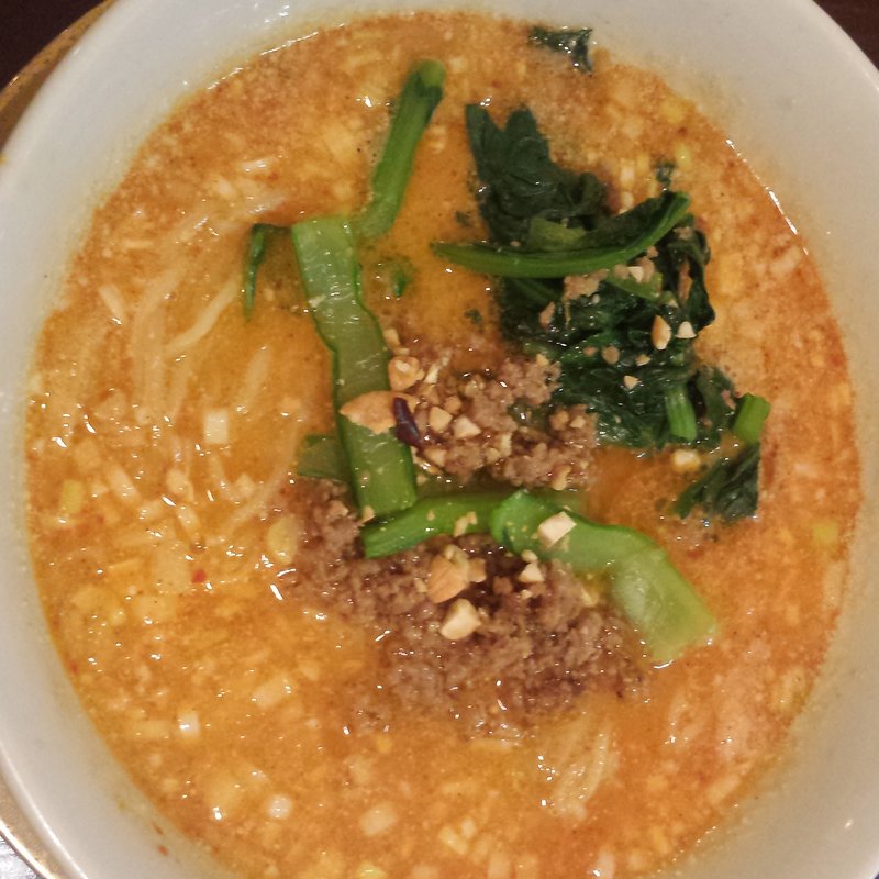 坦々麺(多聞天)