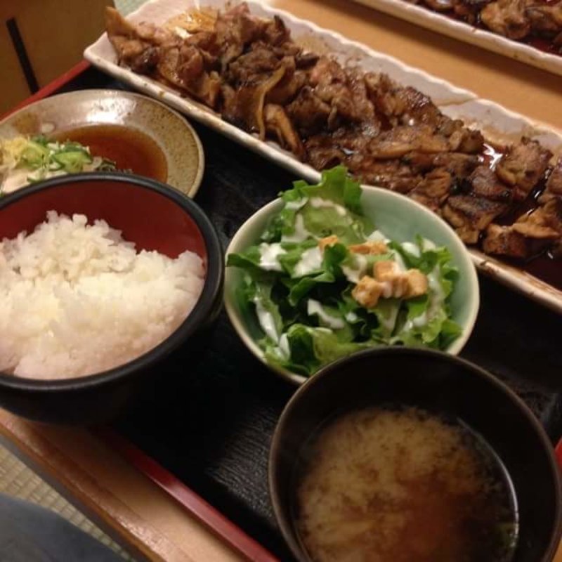 もも焼き定食(さくら月 田ごと)