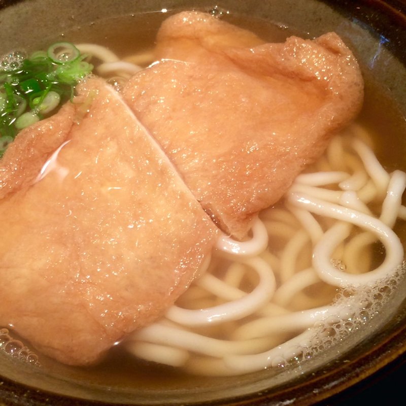 きつねうどん(味処とみ田)