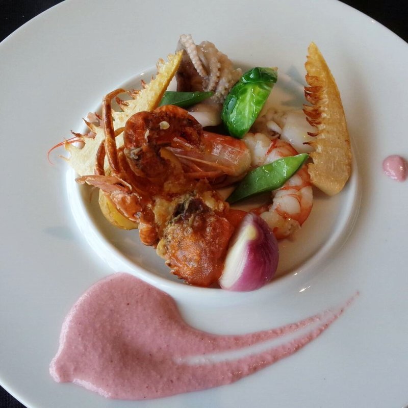 本日の魚料理(シェフセレクションランチコース)(THE TOWER RESTAURANT YOKOHAMA)