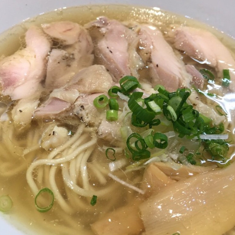 鶏チャーシュー麺(町田汁場しおらーめん 進化 本店)