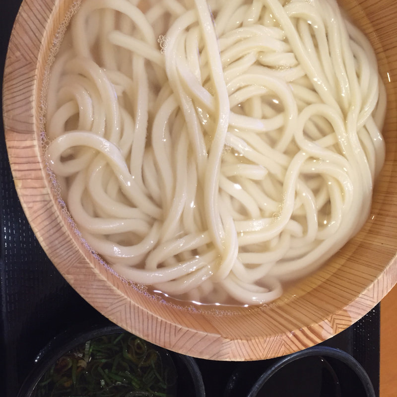 釜揚げうどん 大(丸亀製麺MARKISみなとみらい)