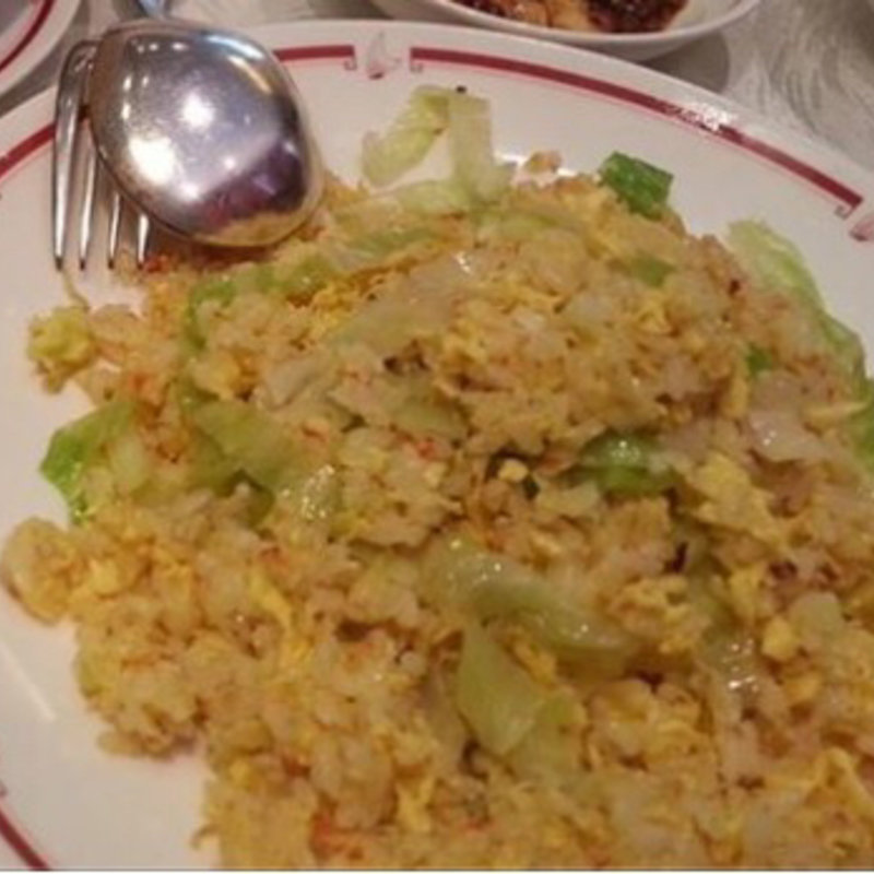 蟹肉とレタス入りチャーハン(筑紫樓恵比寿店)