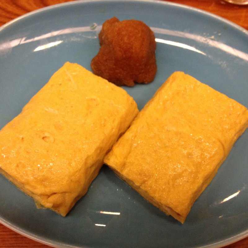 卵焼き(総本家更科堀井 本店 （そうほんけさらしなほりい）)