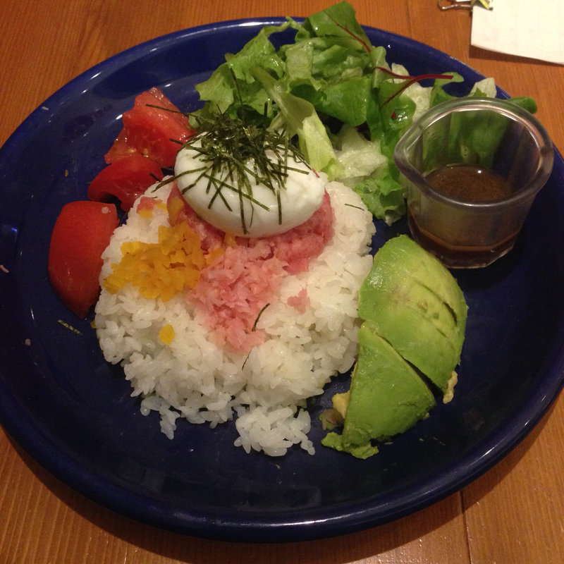 まぐろアボカド(ワイアード カフェ 品川 （WIRED CAFE）)