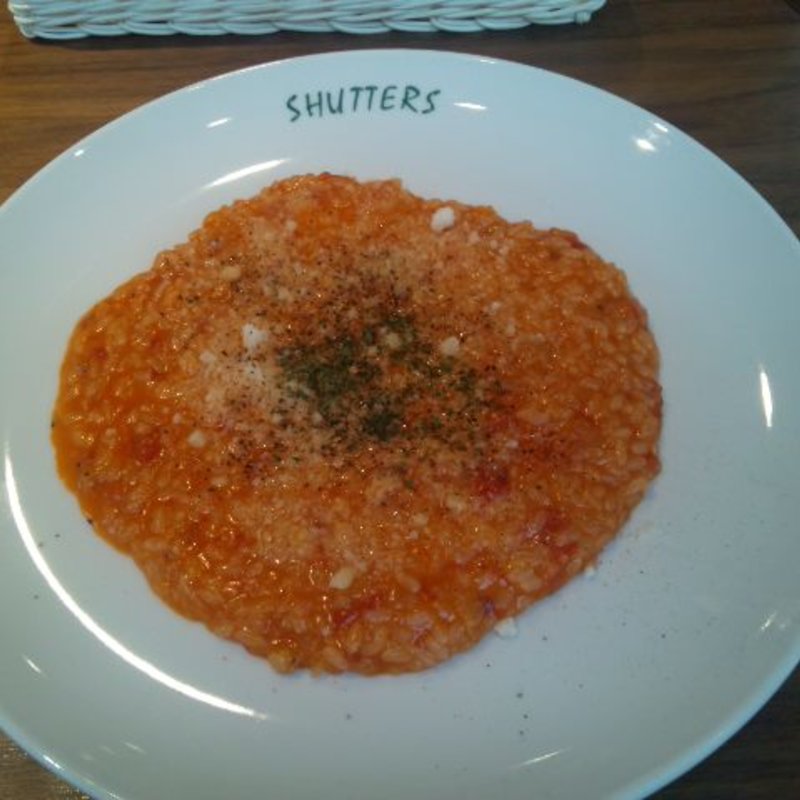 トマトソースのもち米リゾット(SHUTTERS 表参道)