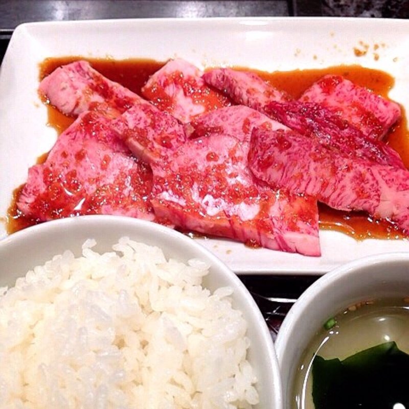 焼肉セット　大盛り(焼肉チャンピオン 羽田空港第３ターミナル店)