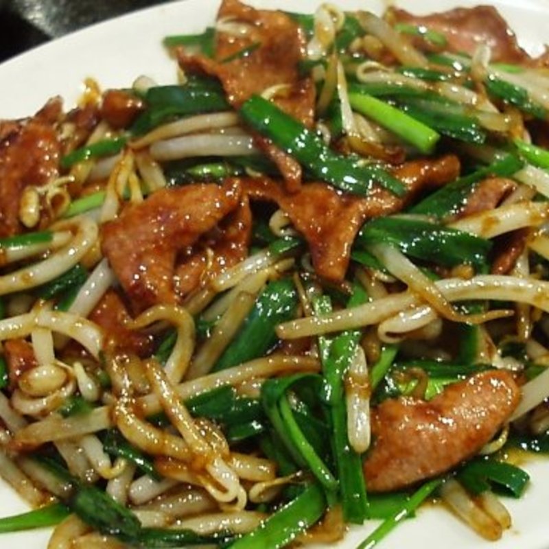 レバニラ定食(新三昧 )