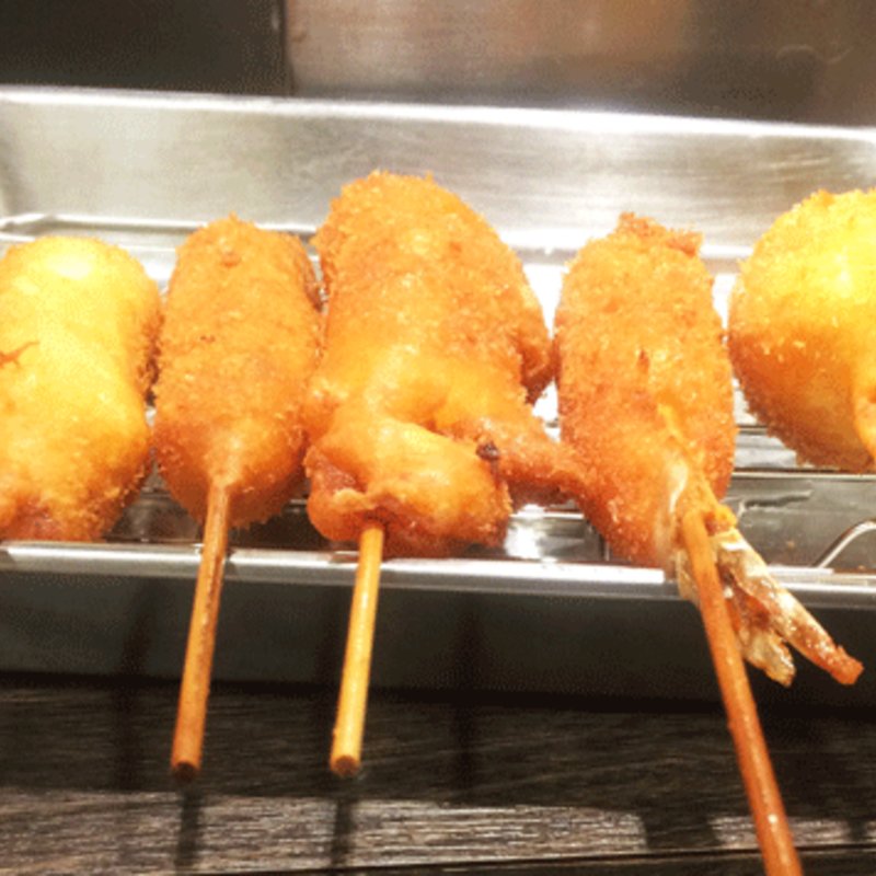 北新地セット(串かつだるま 新大阪駅なか店)