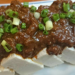 肉味噌豆腐(柿島屋)