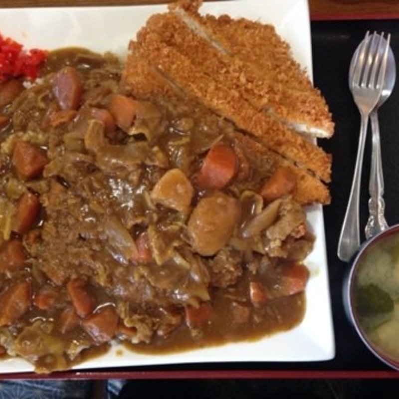 ジャンボチキンカツカレー(スーパーキッチン かさや )