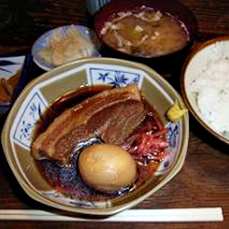 豚の角煮定食（ランチ）(太平山酒蔵人形町店)