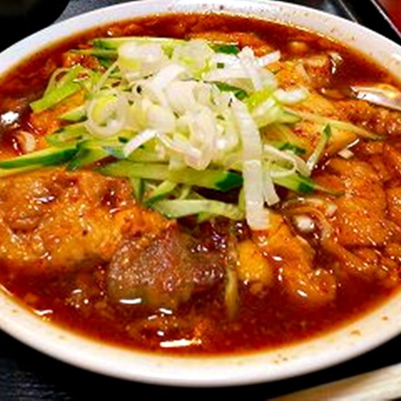 からし焼定食(味の大番)