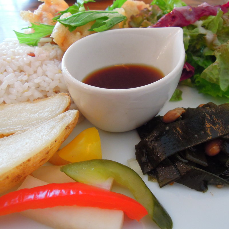 おろしポン酢の特製唐揚げプレート(八十八夜 吉祥寺)