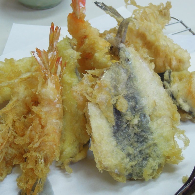 天婦羅盛り合わせ(天房)
