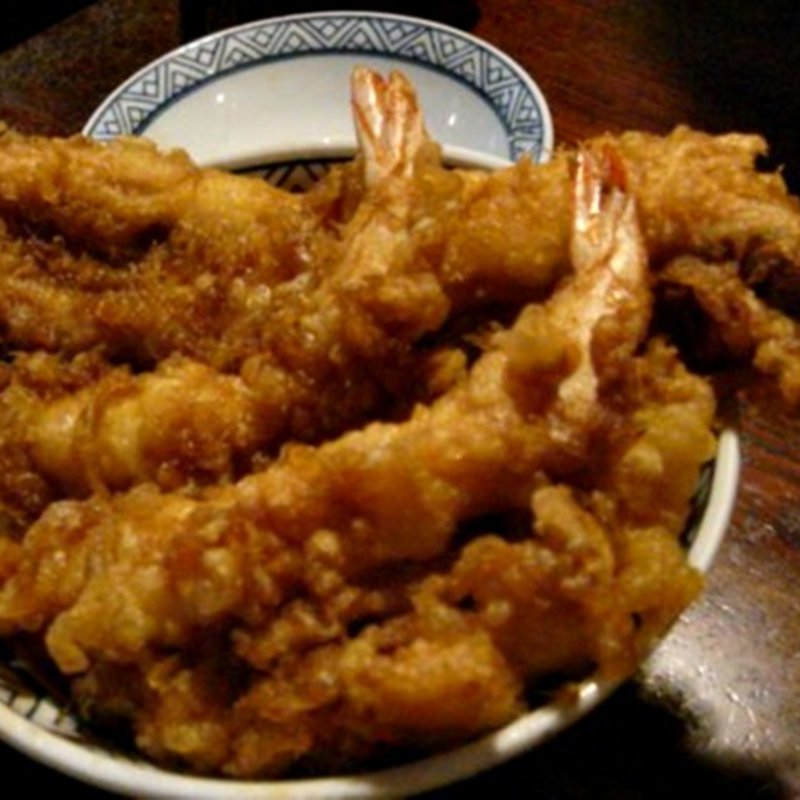 海老天丼(土手の伊勢屋 （どてのいせや）)