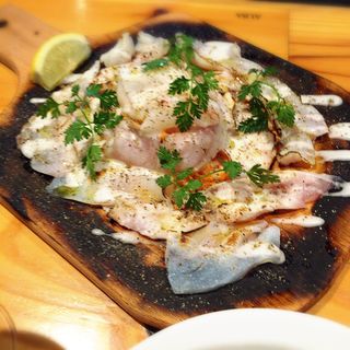 炙りメリメロカルパッチョ(渋谷道玄坂 肉寿司)