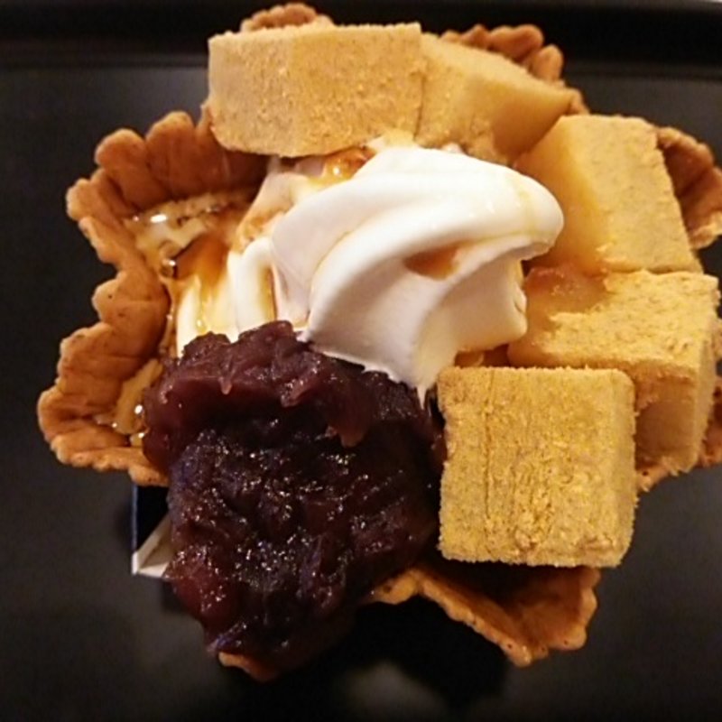 わらびもちサンデー(餅陣住吉)