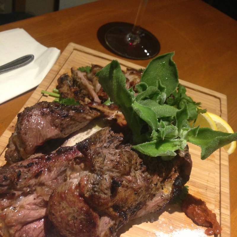 北海道ラム　ジンギスカン＆炭火焼　肩甲骨(ラム&パクチー Salad days)