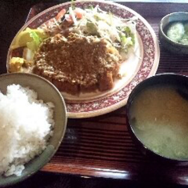 納豆とんかつ(とんかつ まつば)