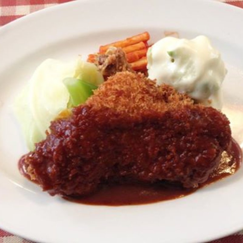 チキンカツレツ(グリル十字屋)