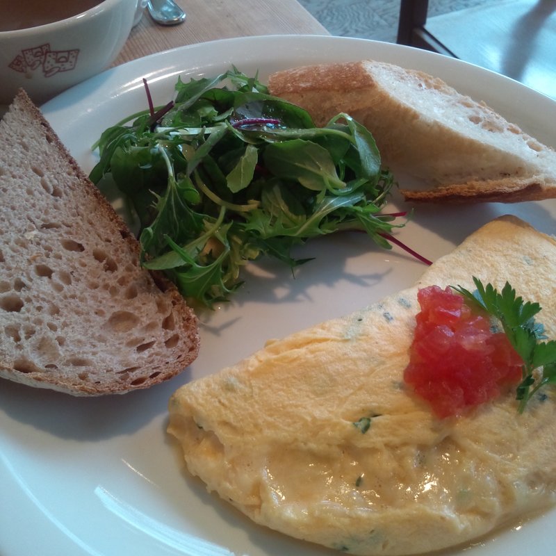 オムレツ(Le Pain Quotidien ル・パン・コティディアン 芝公園店)