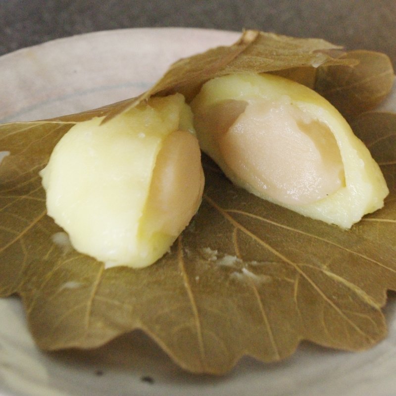 柏餅 味噌餡(寿堂京菓子司)