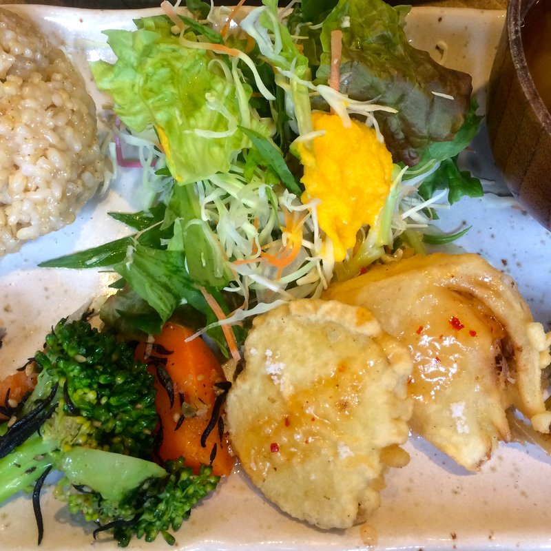 季節野菜のプレート(カフェスロー)