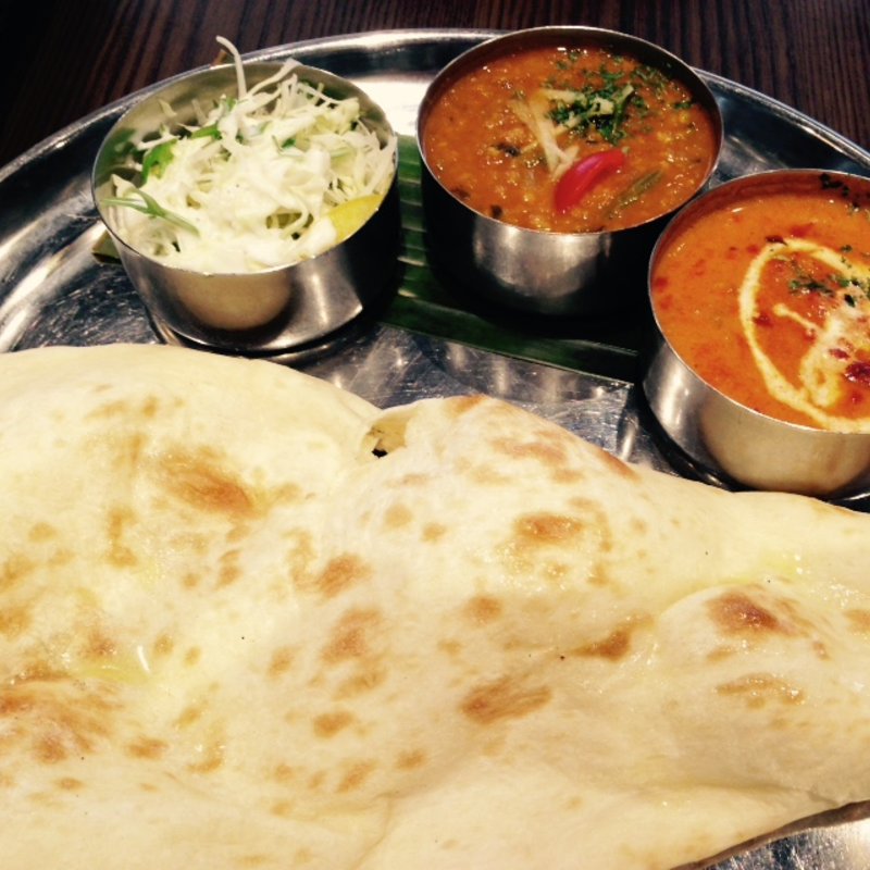 2種カリー　(インドカリーダイニング コバラカフェ 昭島モリタウン店)