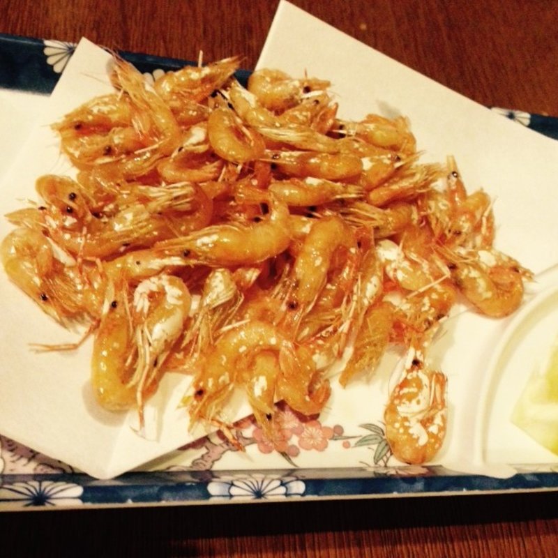 川海老の唐揚げ(竹ちゃん)