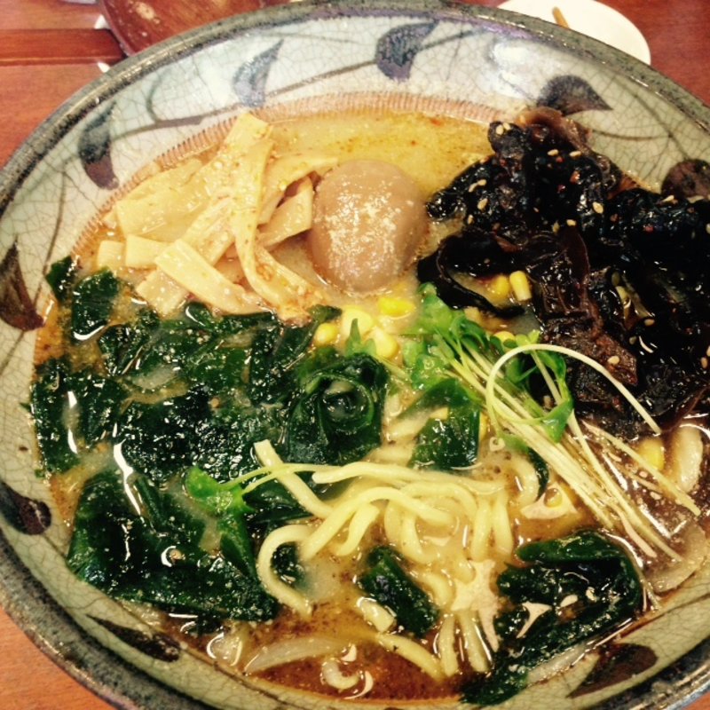 味噌ラーメンこってり魚ちゃん味(味噌一 常盤台店)