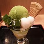 抹茶パフェ(林屋茶園 京・スイーツ ルミネ新宿店 )