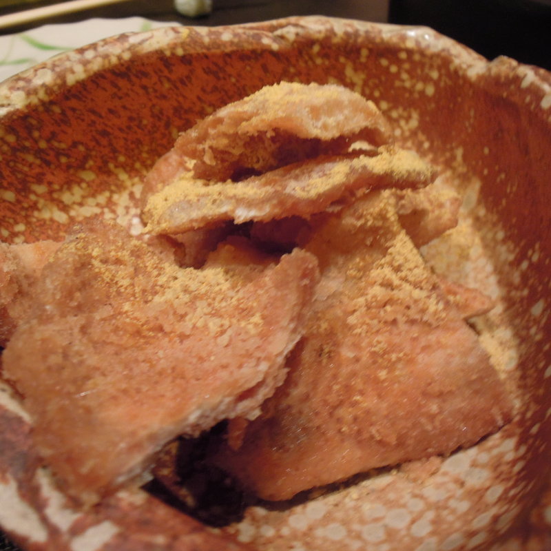 鶏の皮せんべい(はし田屋 中目黒店 )