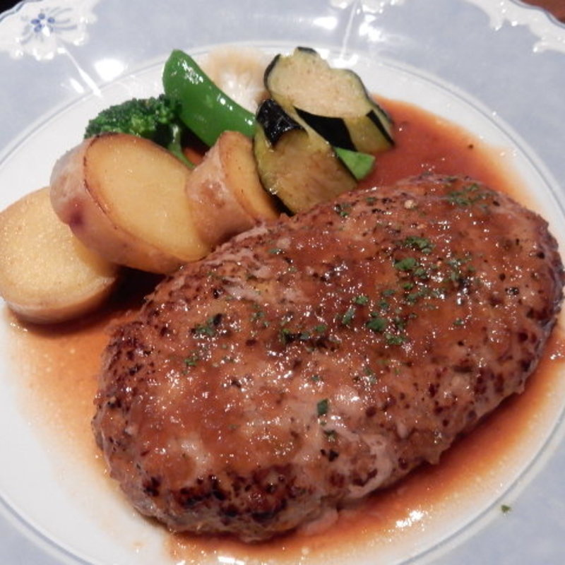 ハンバーグセット(ビストロ ヒライ)