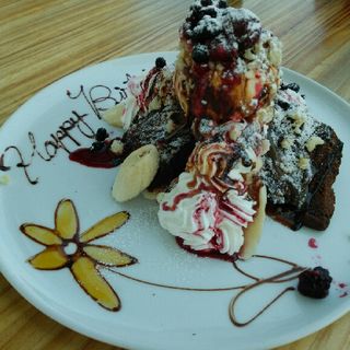 ボルケーノ（バースデープレート）(シーバーズカフェ （SEA BiRDS CAFE）)