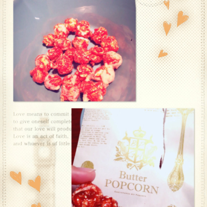 ラズベリーのロイヤルリッチミルク(Butter POPCORN)