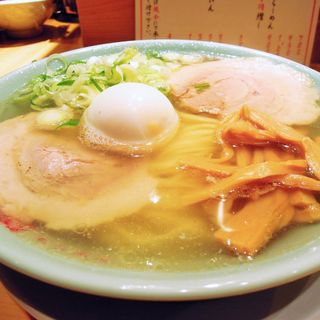中華そば（塩味玉子を追加）(田中屋 )
