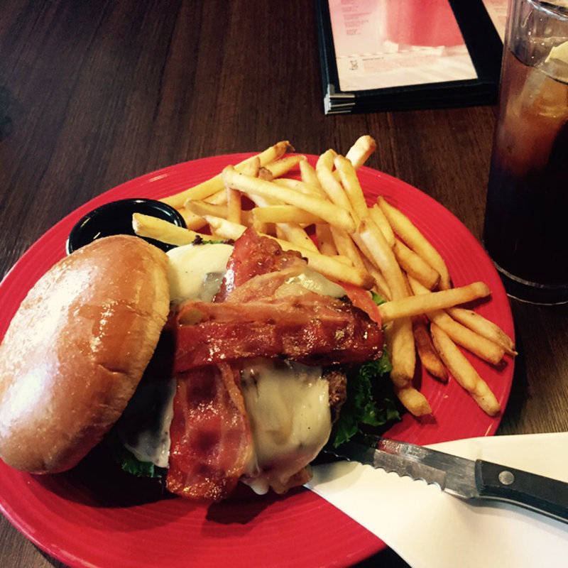 ジャックダニエルズバーガー(T.G.I FRIDAYS )