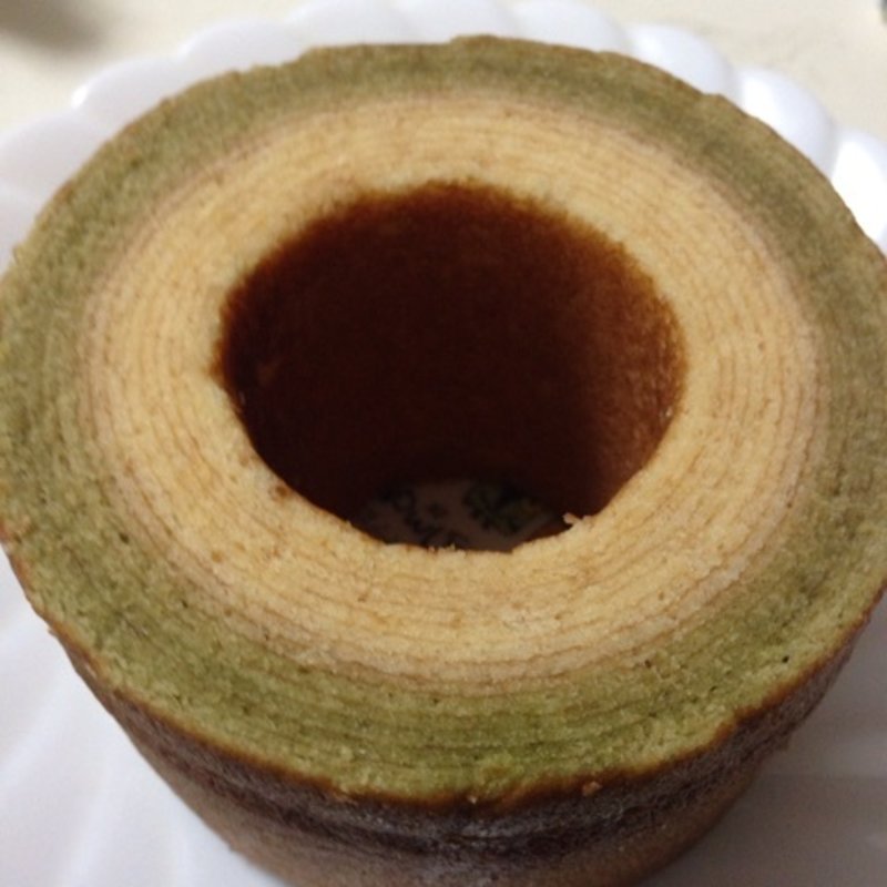 抹茶バニラ(下町バームクーヘン 松坂屋上野店 （乳糖製菓）)