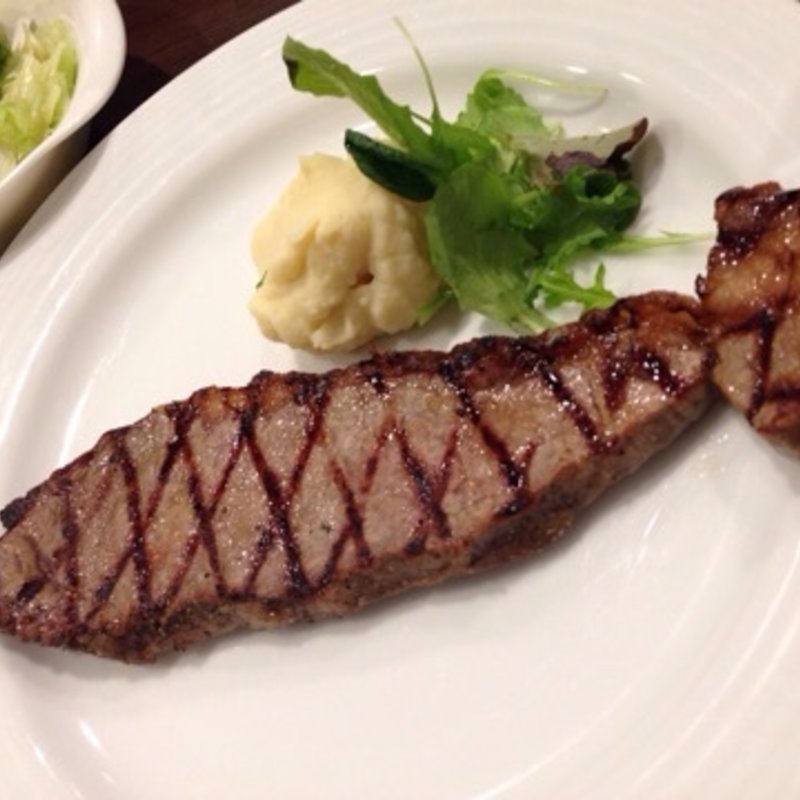 スモークサーロインステーキ　150g(ステーキハウス　HAYASHIYA)