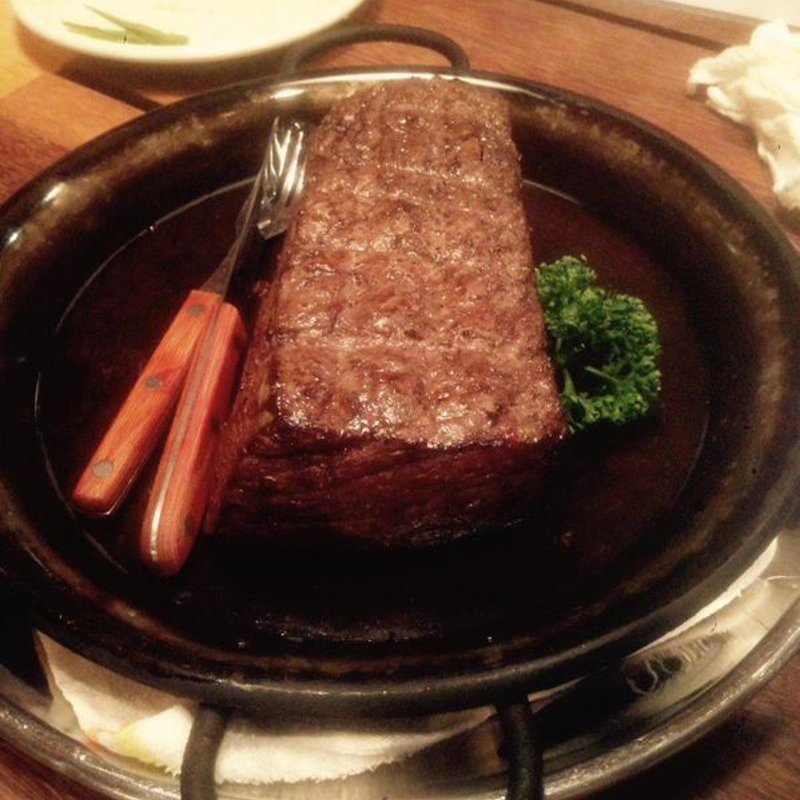 ブロックステーキ(とびうし )