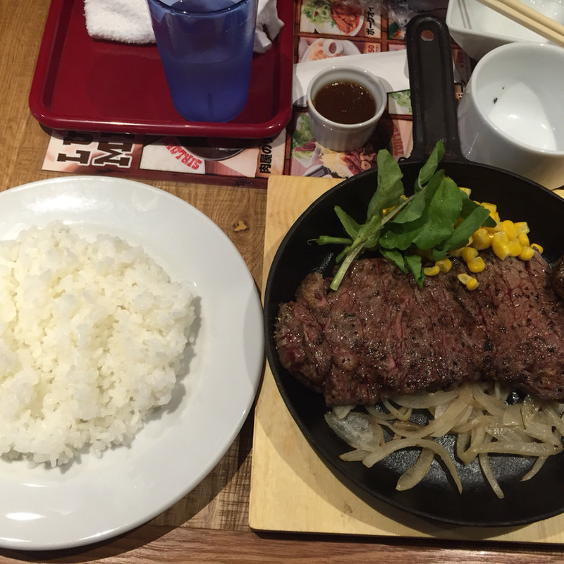 肉屋のサーロインステーキ(rump cap)