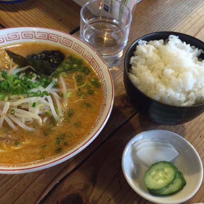 味噌ラーメン(TOKYO味噌らーめん 江戸甘 東京ラーメンストリート)