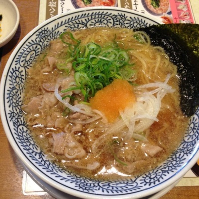 肉そば(丸源ラーメン 八尾店)