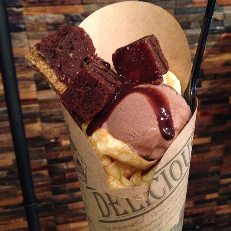 ガトーショコラバナナ(スコールカフェ新宿歌舞伎町店 )