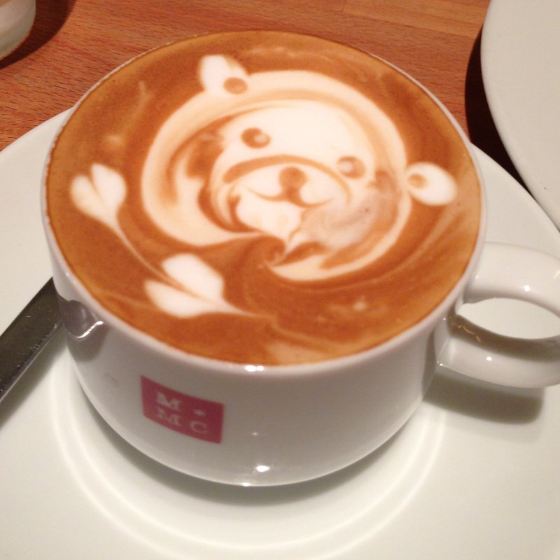 カフェラテ(マザームーンカフェ 神戸国際会館店)