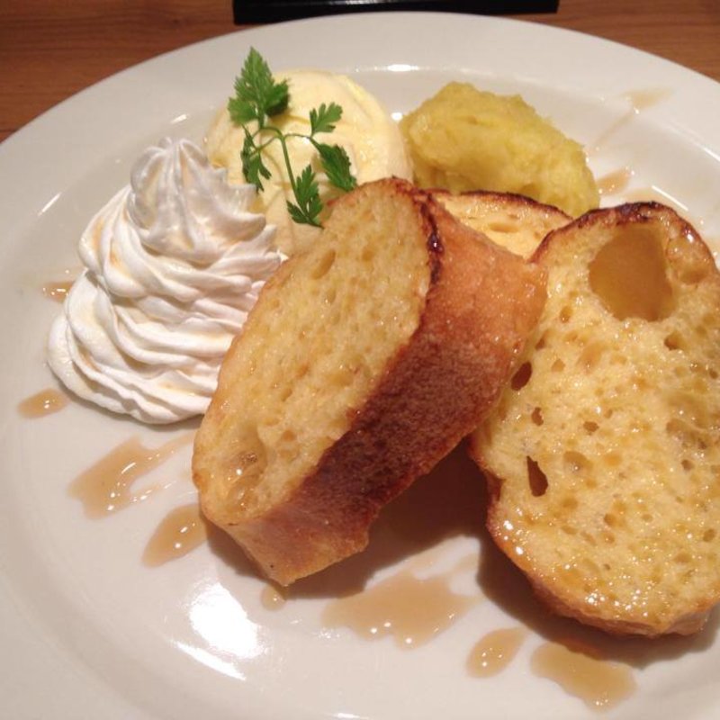 いしがまで焼いたフレンチトースト(いしがまやハンバーグ さいたま新都心)